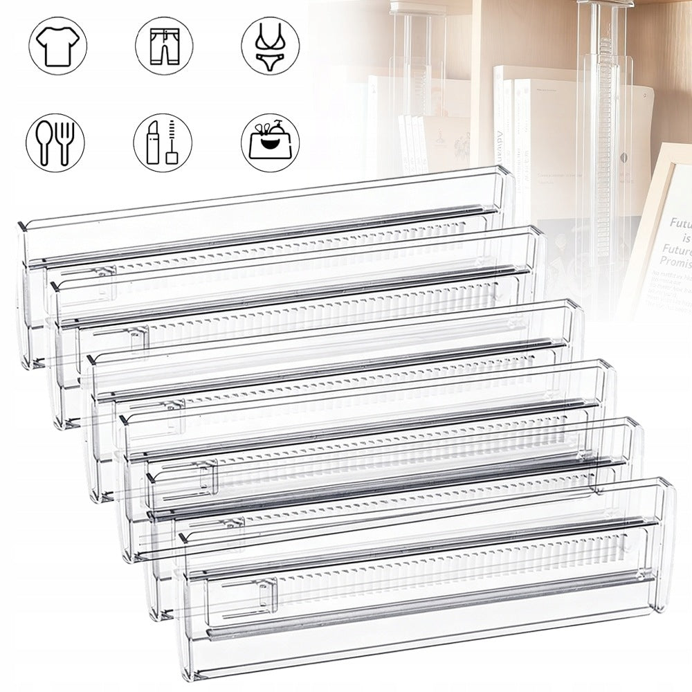 DRAWER DIVIDERS ADJUSTABLE 6 PCS, DRAWER DIVIDER FOR CLOSET
