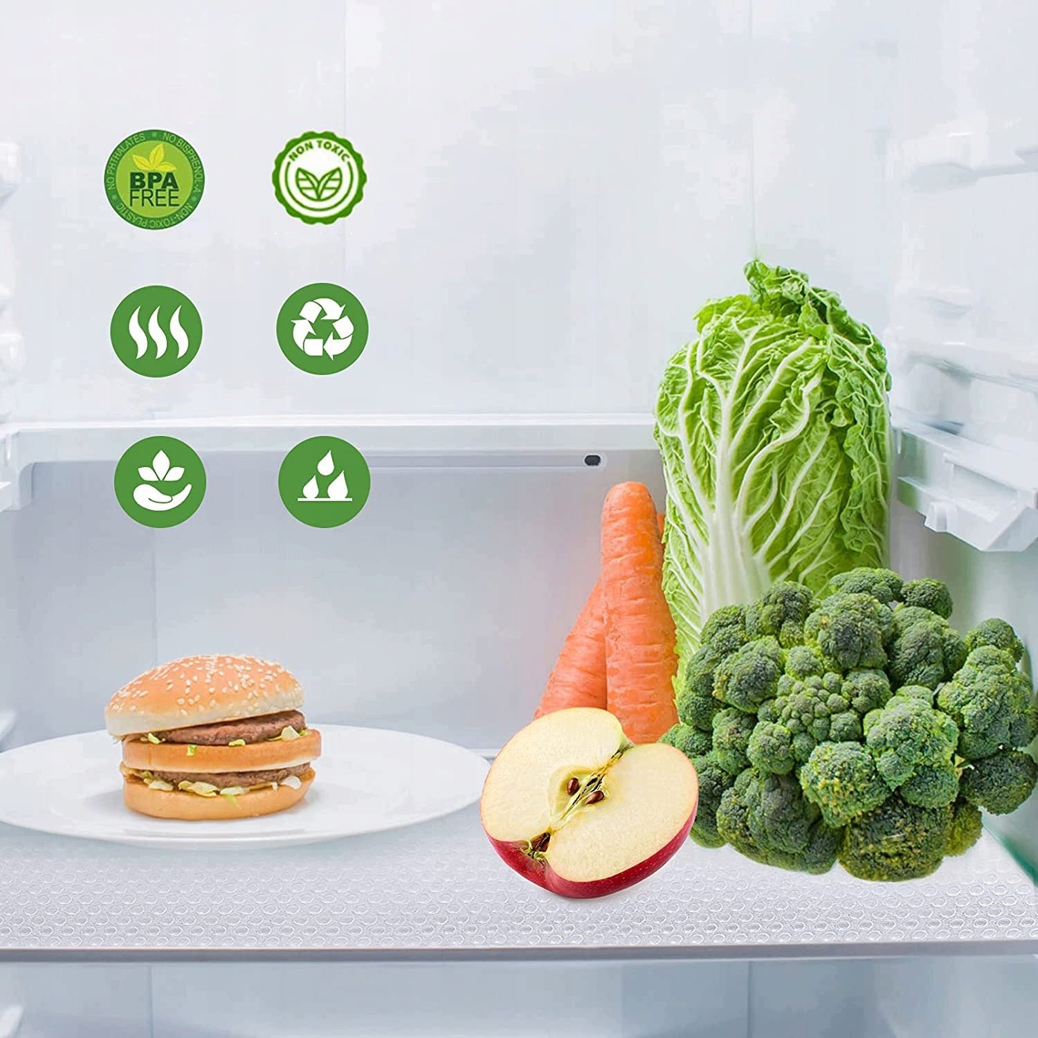 DRAWER INSERTS, NON-SLIP, CABINET INSERT, REFRIGERATORS, 60 X 600 CM Manufacturer code Mata do szuflad