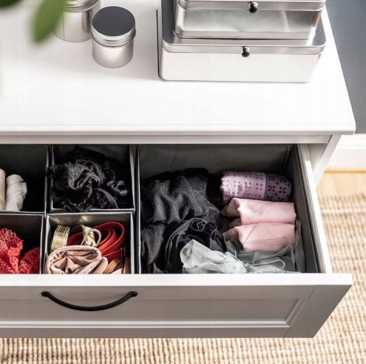 DRAWER ORGANIZER SET OF 6 PIECES FOR UNDERWEAR CLOTHES FOR CLOSET PARTITION Brand no brand