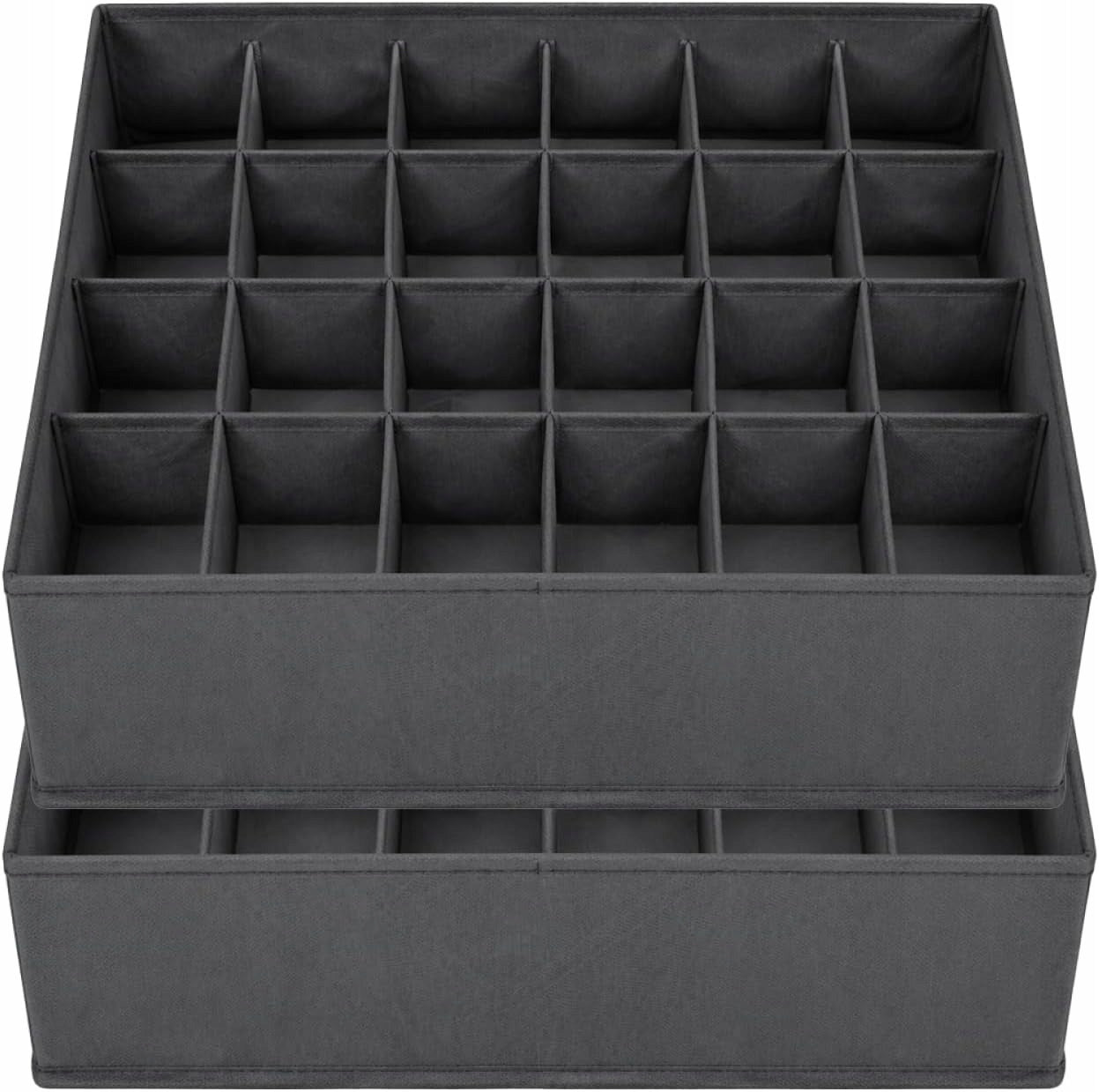 DRAWER ORGANIZERS 2 PCS 24 CELLS UNDERWEAR BOX SOCKS Manufacturer code SZSLMY