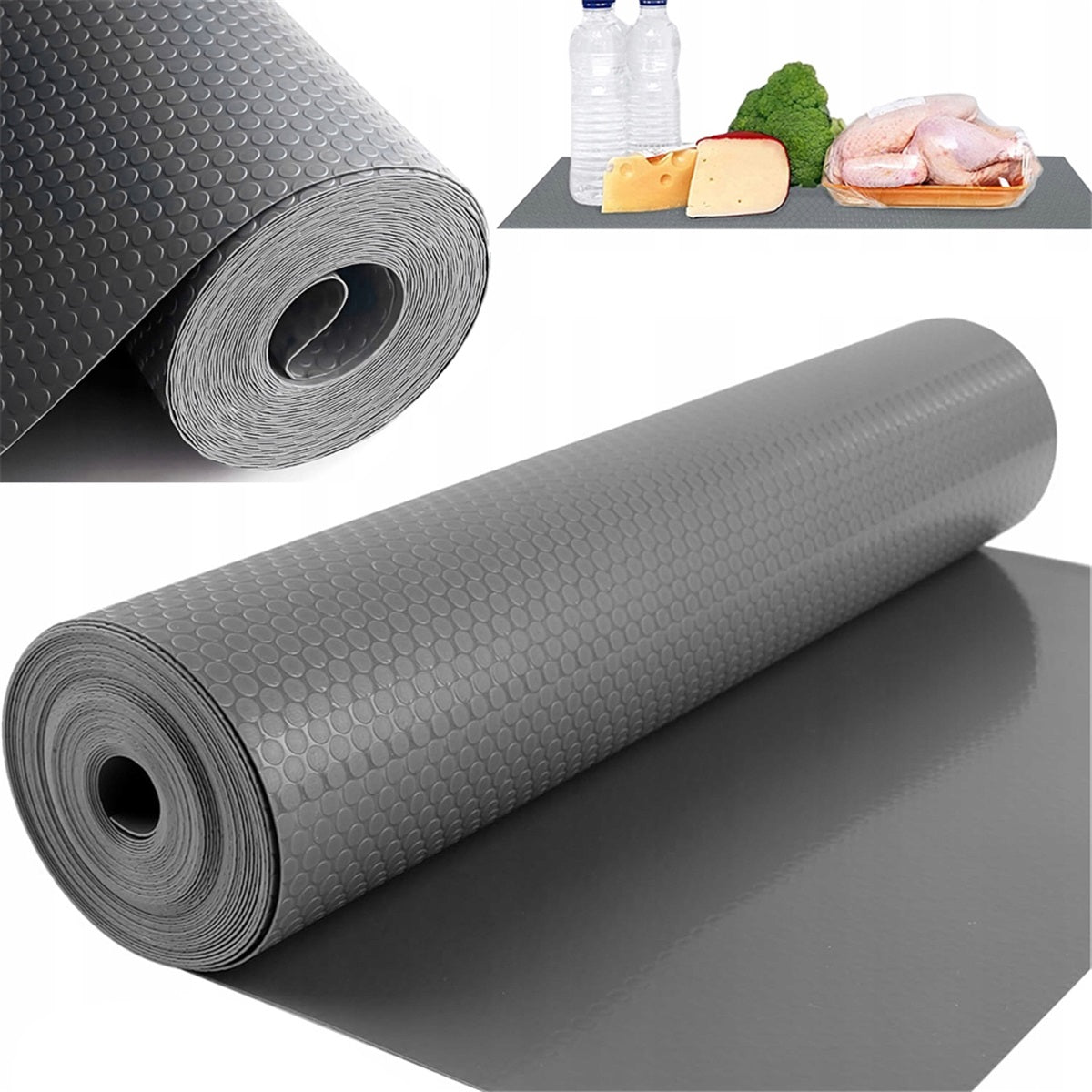 DRAWER PADDING 60X600CM EVA WATERPROOF FOR KITCHEN CABINETS GREY