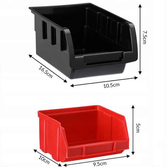 DRAWER STORAGE CONTAINERS 30 PCS ON BOARD Kind pegboard
