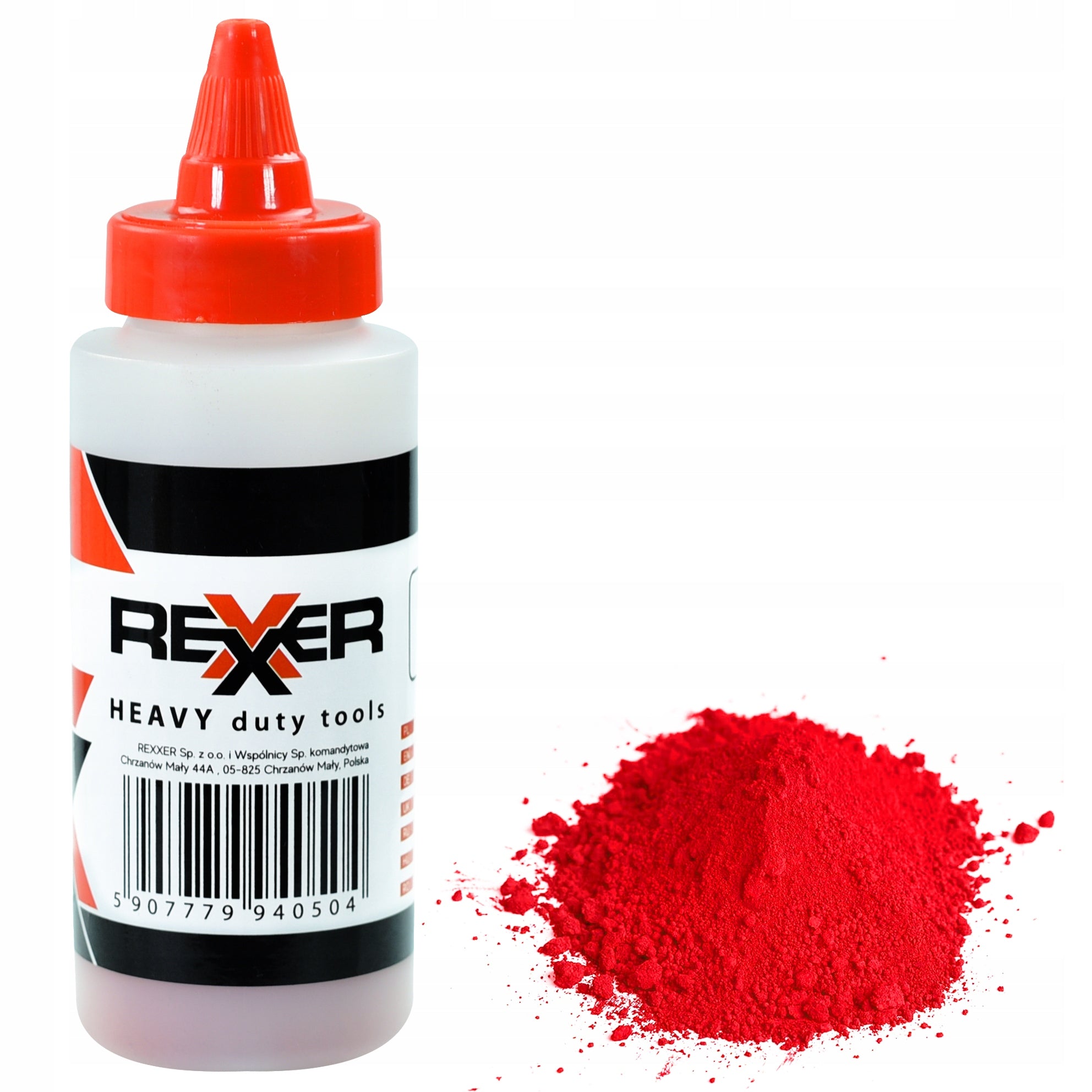 DRAWSTRING 30 M + CHALK 115 G RED EAN (GTIN) 5901180832809