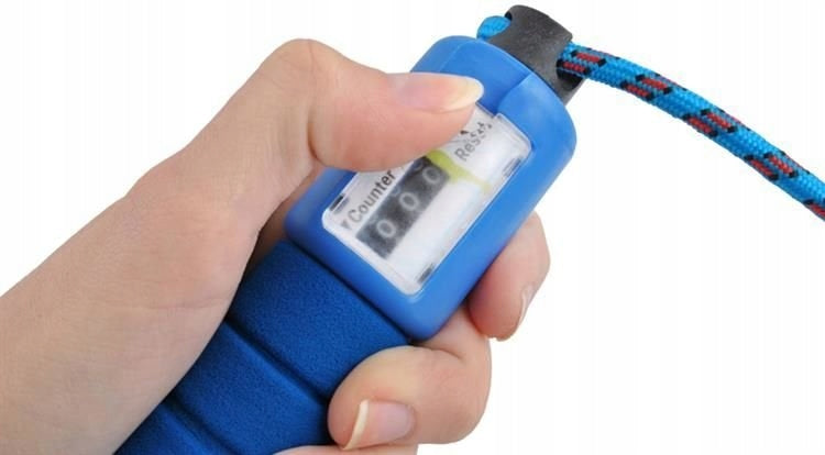 DRAWSTRING JUMP ROPE WITH COUNTER CORD ADJUSTMENT Brand no brand