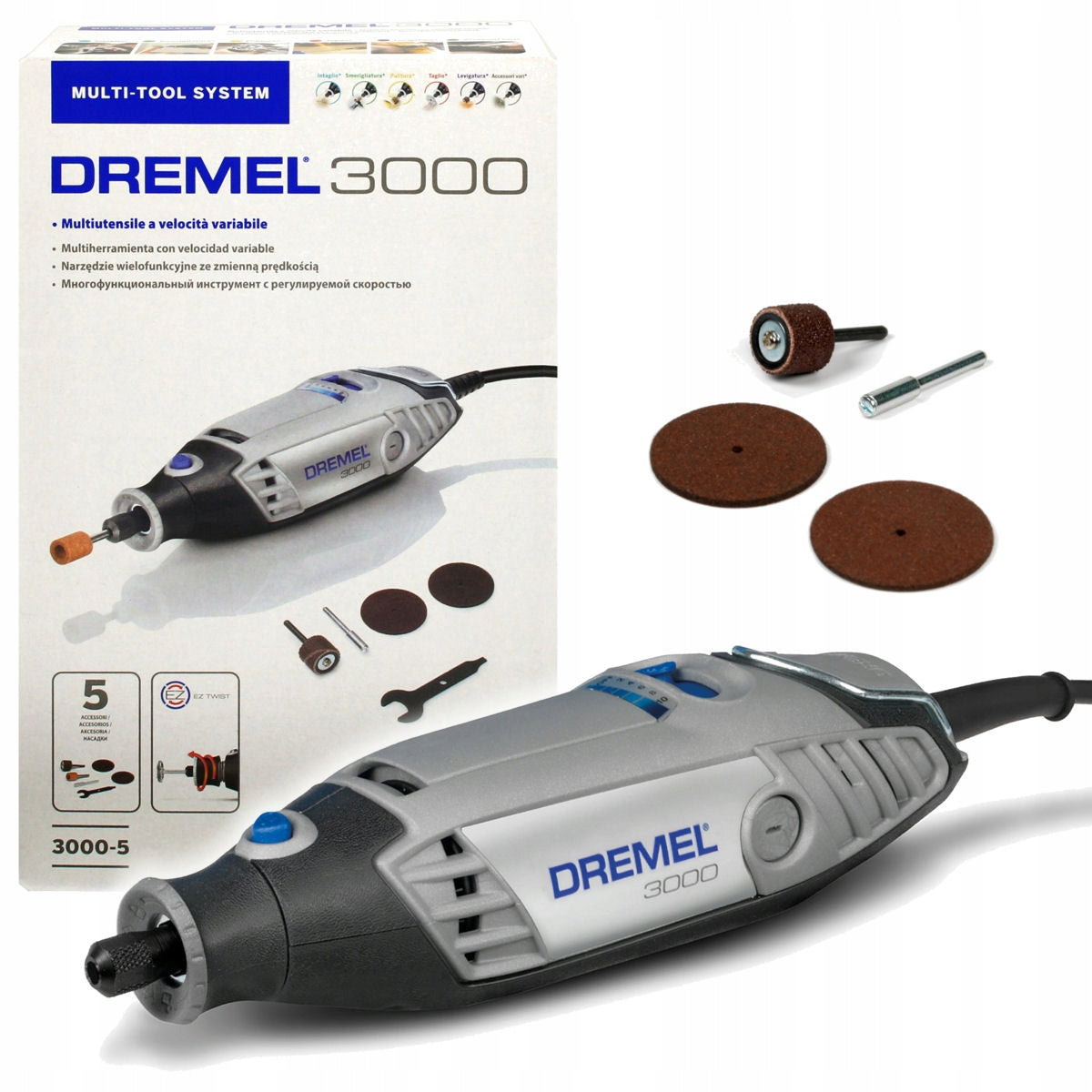DREMEL 3000 + 5 accessories