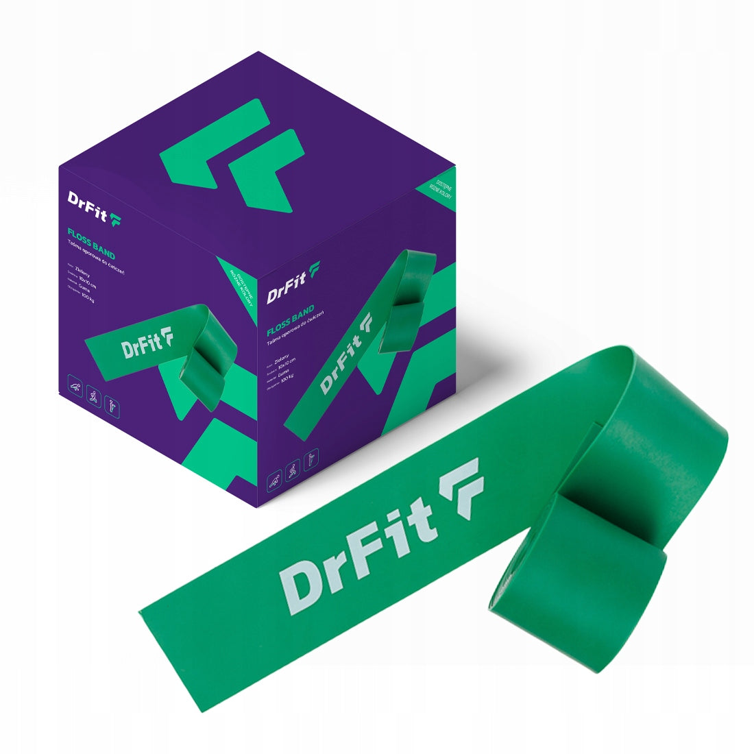 DRFIT FLOSS BAND COMPRESSION TAPE SPORTS RUBBER REHABILITATION