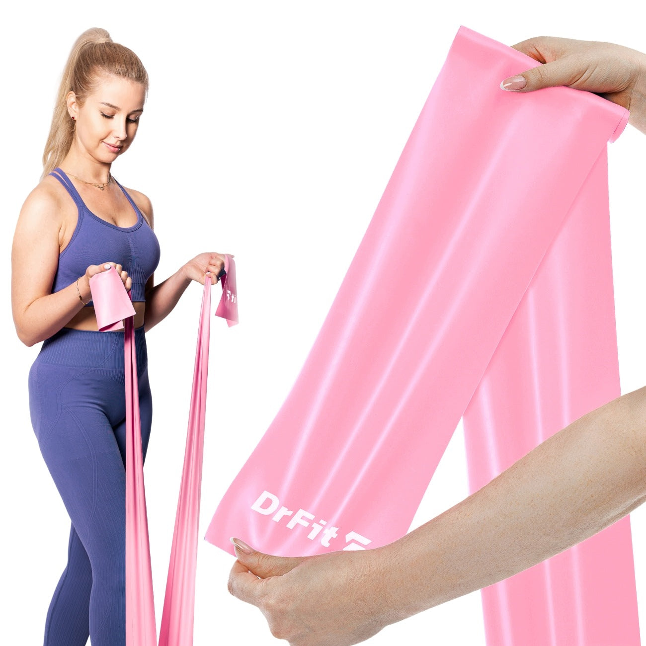 DRFIT TAPE FOR REHABILITATION AND EXERCISE RESISTANCE LATEX RUBBER 3,6 KG
