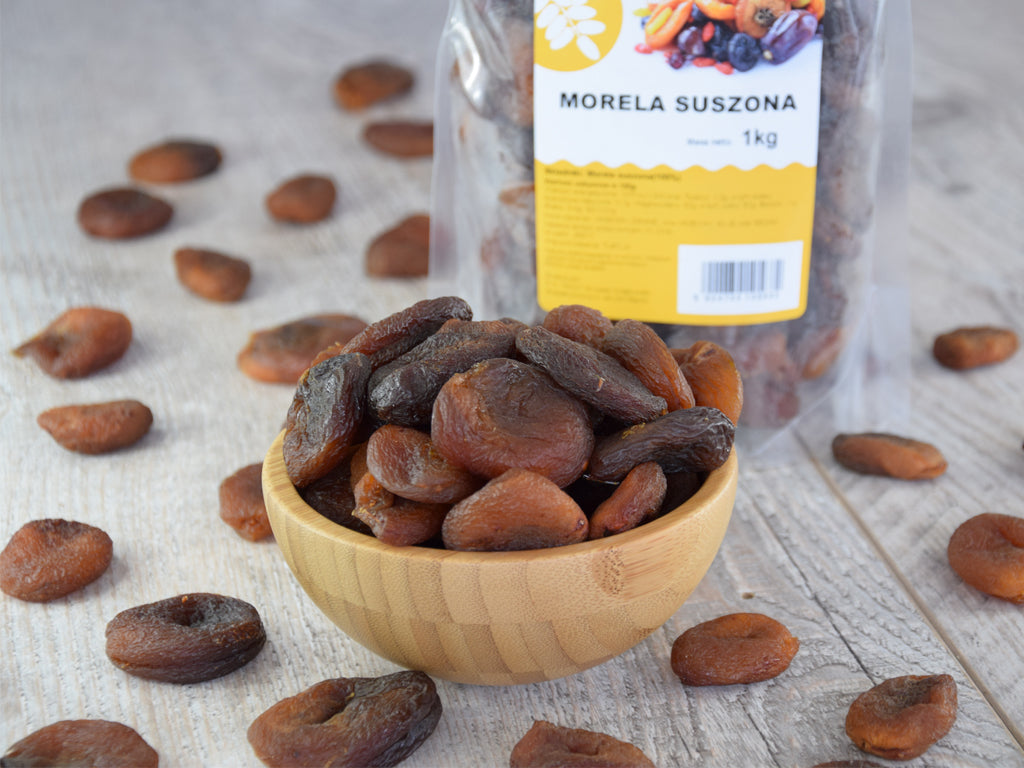 DRIED APRICOTS UNSULFURED Natural DARK 1kg Brand MIGOgroup