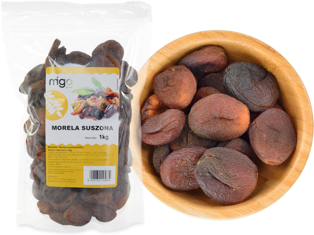DRIED APRICOTS UNSULFURED Natural DARK 1kg