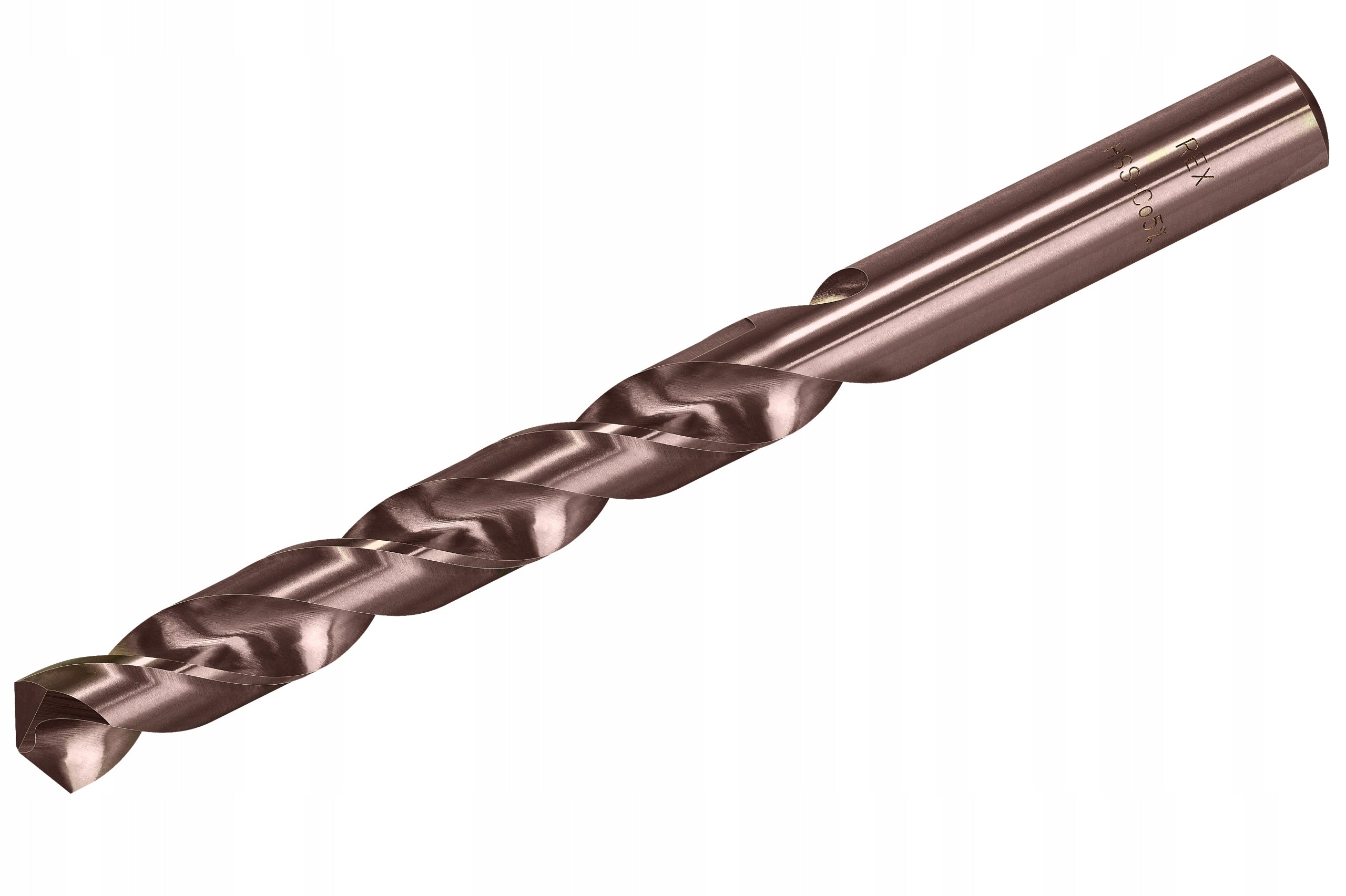 DRILL BIT FOR METAL 5.0 mm COBALT DRILL BITS FOR STAINLESS STEEL HSS-E 5% CO Drill length 86 mm
