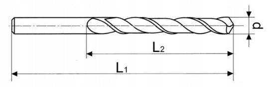 DRILL BIT FOR METAL 5.0 mm COBALT DRILL BITS FOR STAINLESS STEEL HSS-E 5% CO Mounting type cylindrical