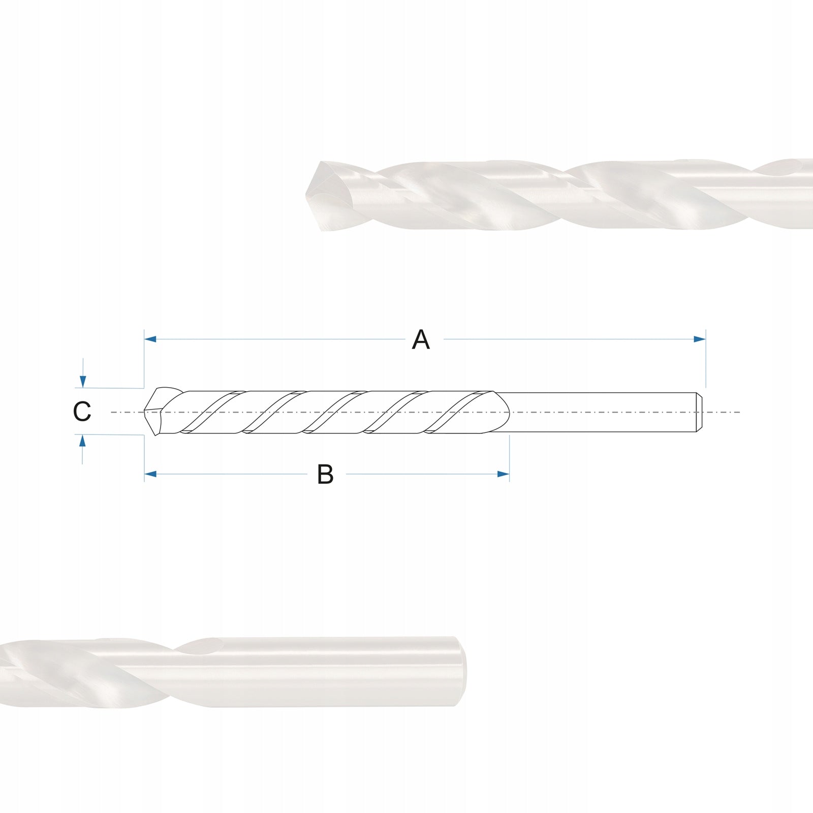 DRILL BIT FOR METAL 6.0 mm COBALT STAINLESS STEEL HSS-E 5% cobalt M35 Mounting type cylindrical