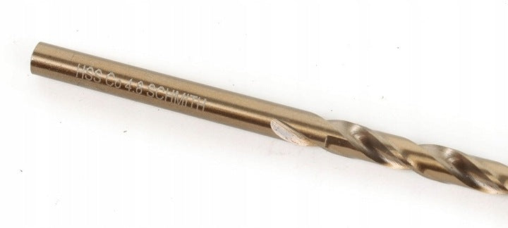 DRILL BIT FOR METAL COBALT 5mm HSS-CO FOR STEEL CAST IRON METAL STRONG SCHMITH Brand Schmith