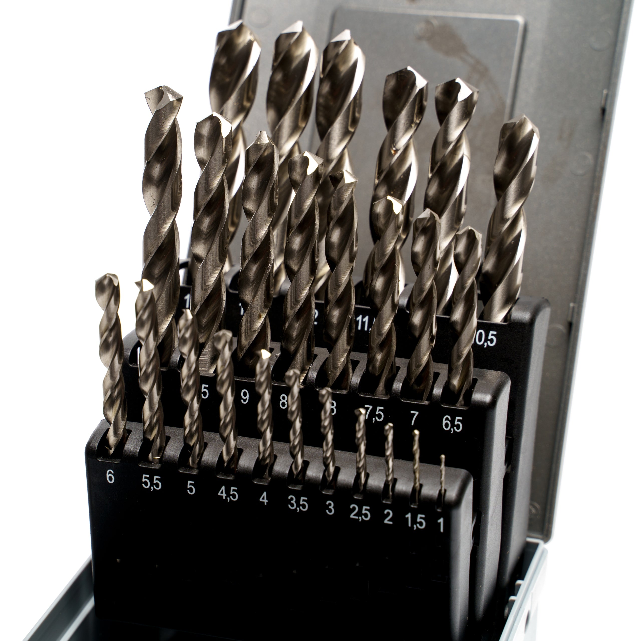 DRILL BIT SET 1-13 HSSCo COBALT 25pcs KORONET