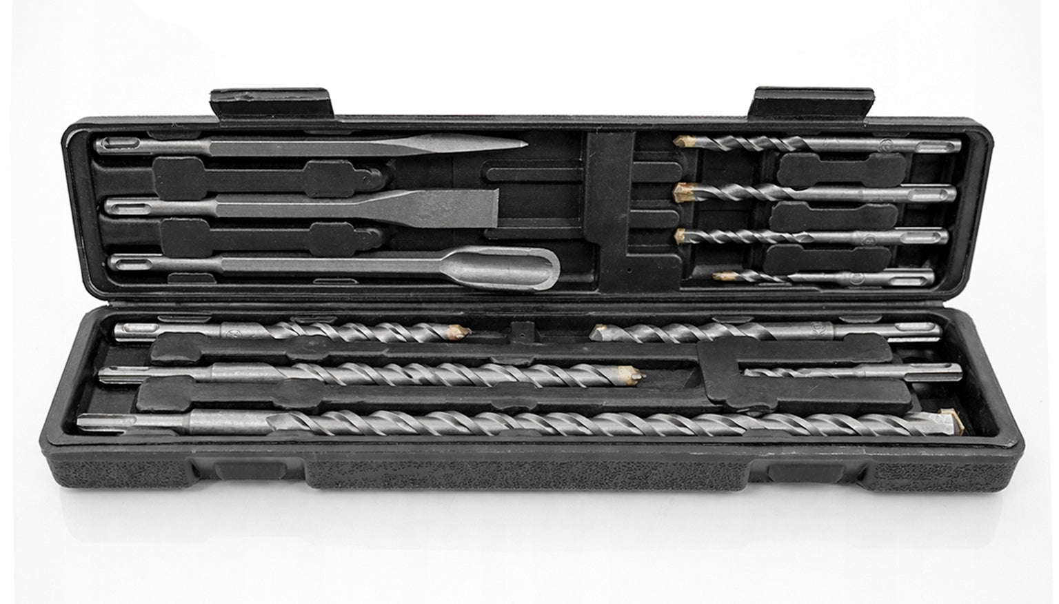 DRILL BITS AND CHISELS FOR CONCRETE 12 EL SDS PLUS DRILL BIT SET AND CHISELS SDS+ Packaging status original