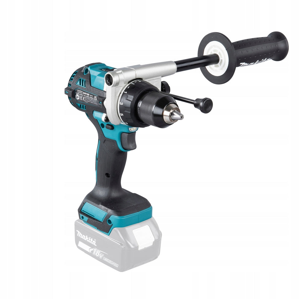 DRILL/DRIVER AKU STROKES 18V DHP486Z MAKITA Batteries included no