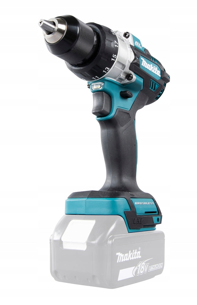 DRILL/DRIVER AKU STROKES 18V DHP486Z MAKITA Power supply rechargeable battery
