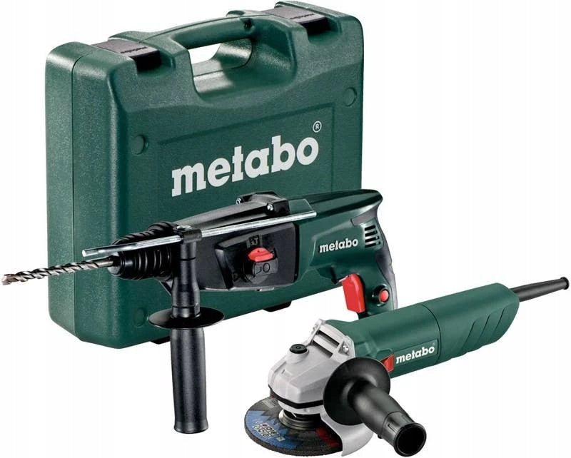 DRILL UD KHE 2444 + GRINDER W750-125 METABO