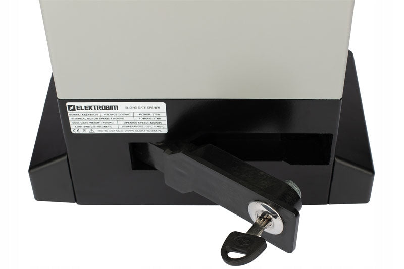 DRIVE AUTOMATIC MOTOR FOR SLIDING GATE UP TO 1000 kg KSE180 SET Manufacturer code ELEKTROBIM_ZKSE_180
