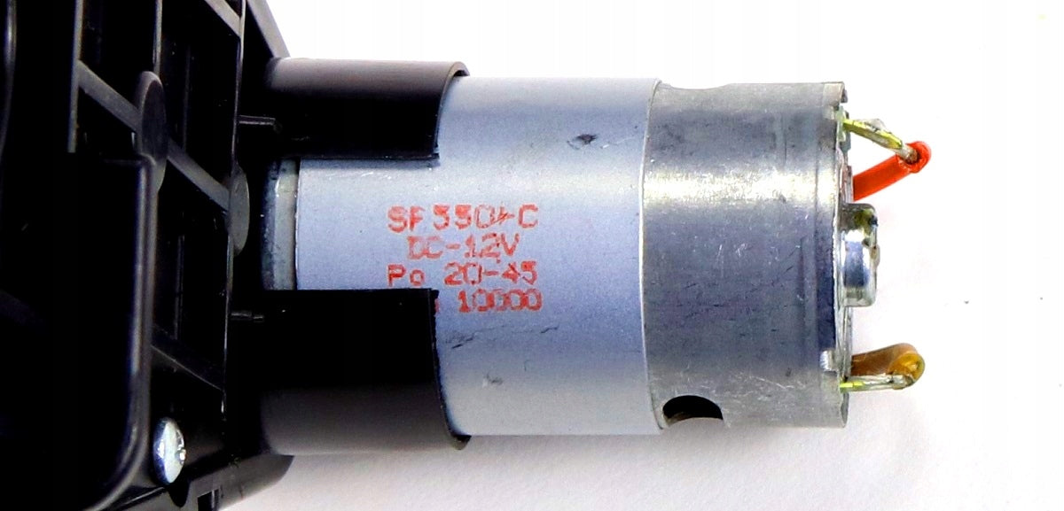 DRIVE MOTOR 550-12V 45W 10000 for cars with battery + cables, plug SET Packaging status original