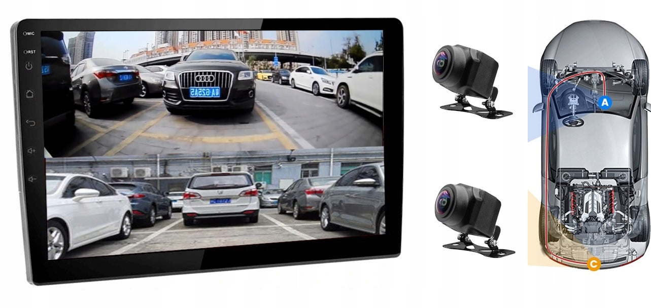 DRIVING RECORDER FRONT + REAR CAMERA 1920X1080P EAN (GTIN) 5904316118341