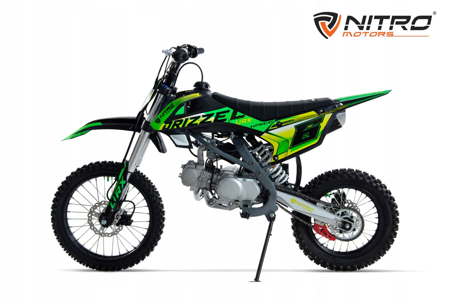 DRIZZEL CROSS 125 cc 17/14 kick-start manual green