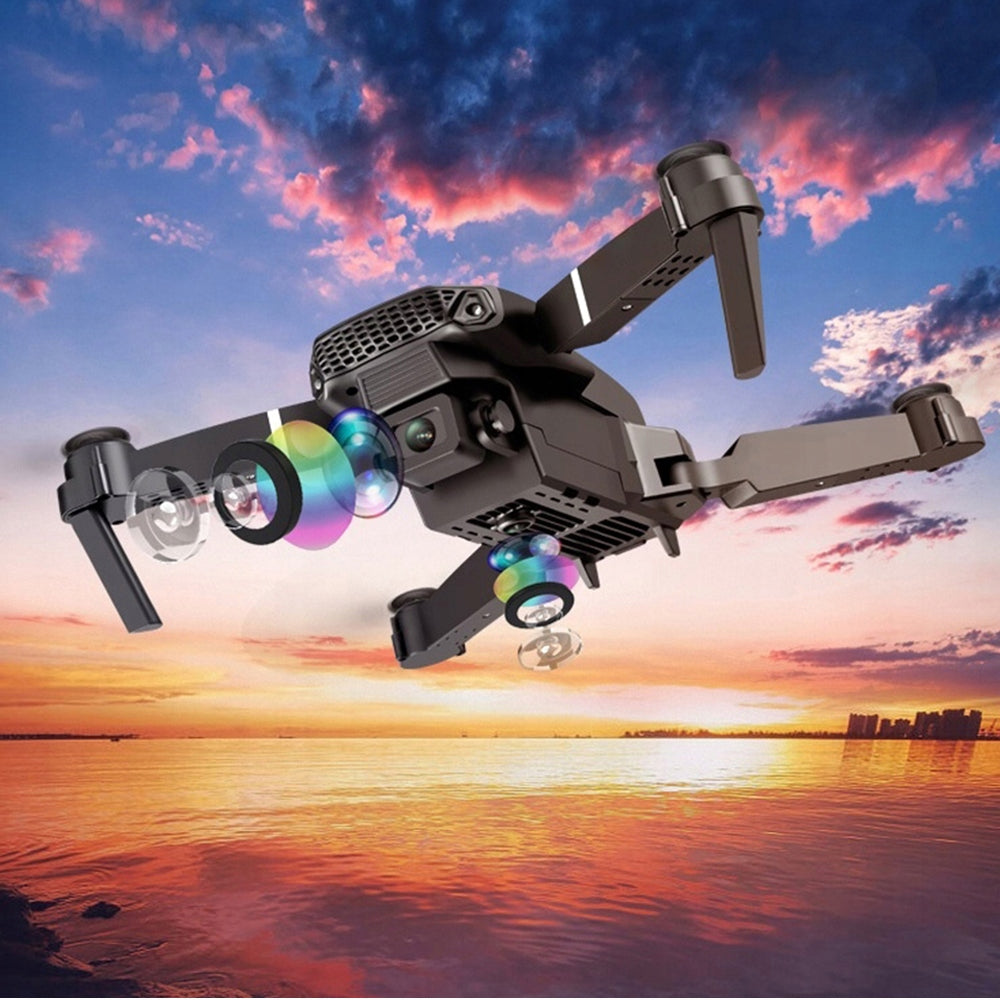 DRONE 2 CAMERAS 4K HD REMOTE CONTROLLED TOY RC WIFI HOVER 100m 3x BATTERIES Manufacturer code TY0769LK