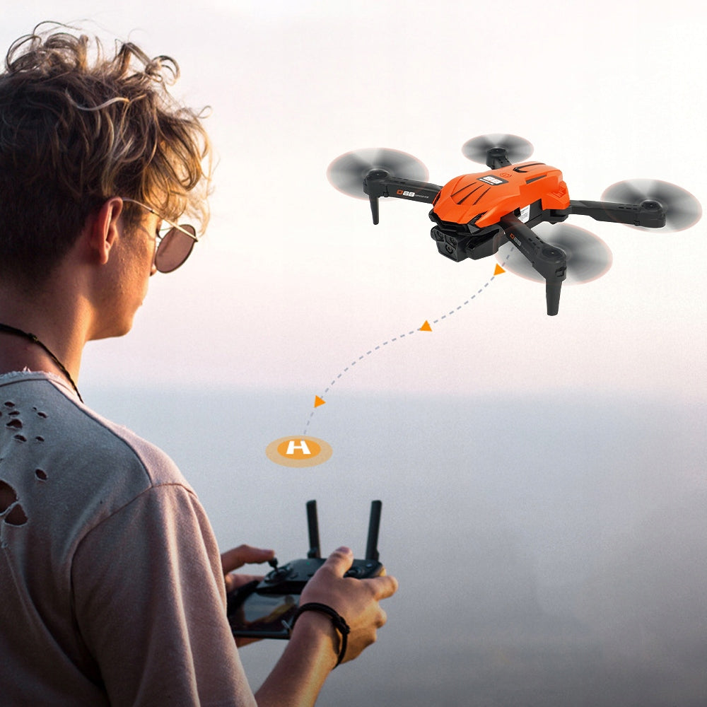 DRONE DUAL BRUSHLESS CAMERA 2CAMERAS 90 DEGREE MULTIZOOM HEADLESS MODE Brand no brand