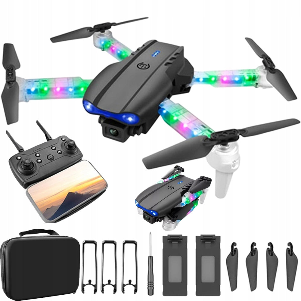 DRONE E99D LARGE SET OF 2 WIFI HD CAMERAS HOVER 2.4GHZ TOY HIT