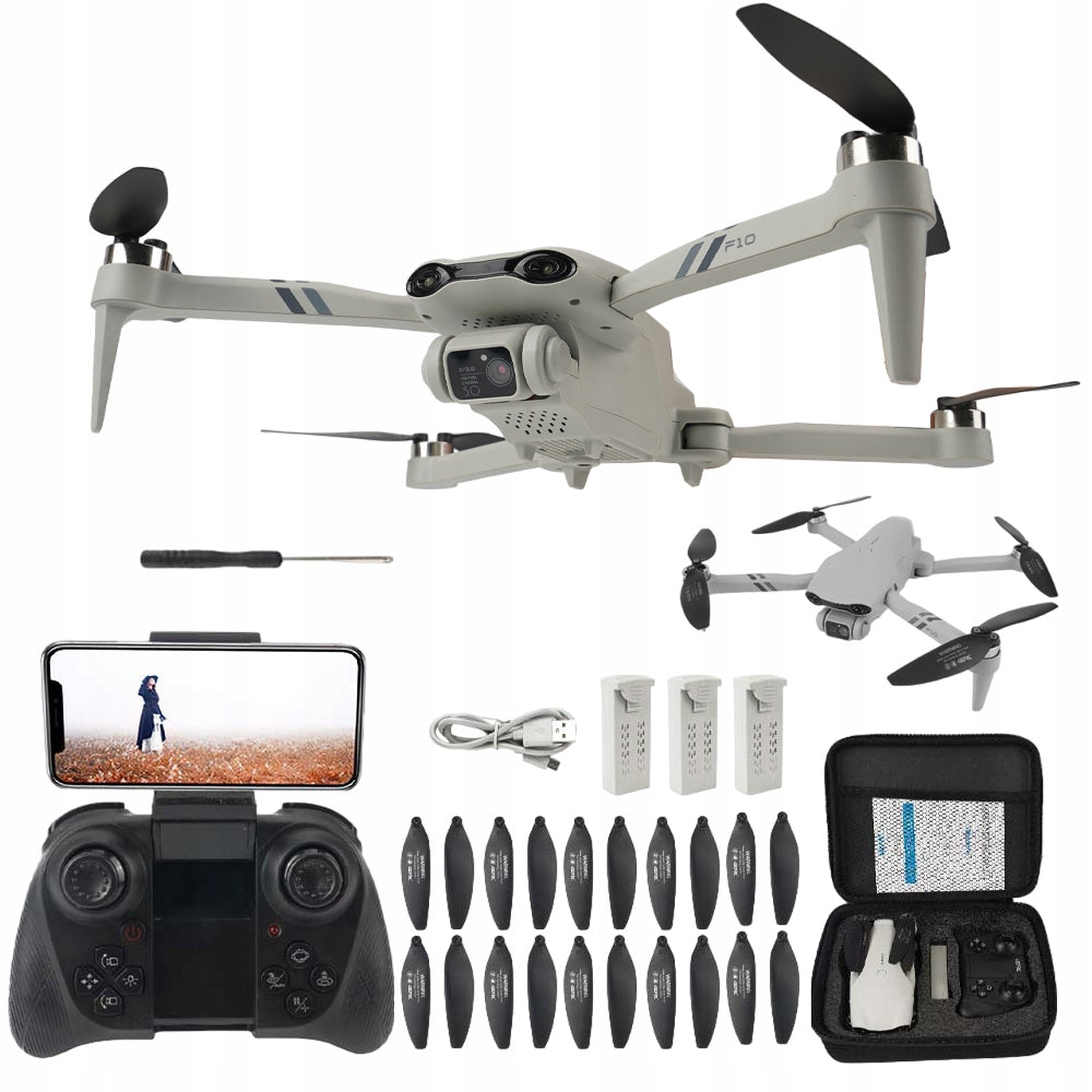 DRONE F10 TWO CAMERAS TOY 200m