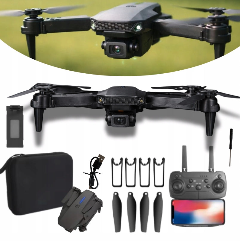 DRONE FOLDABLE WIFI CAMERA FPV QUADCOPTER CASE REMOTE CONTROL 2.4GHZ