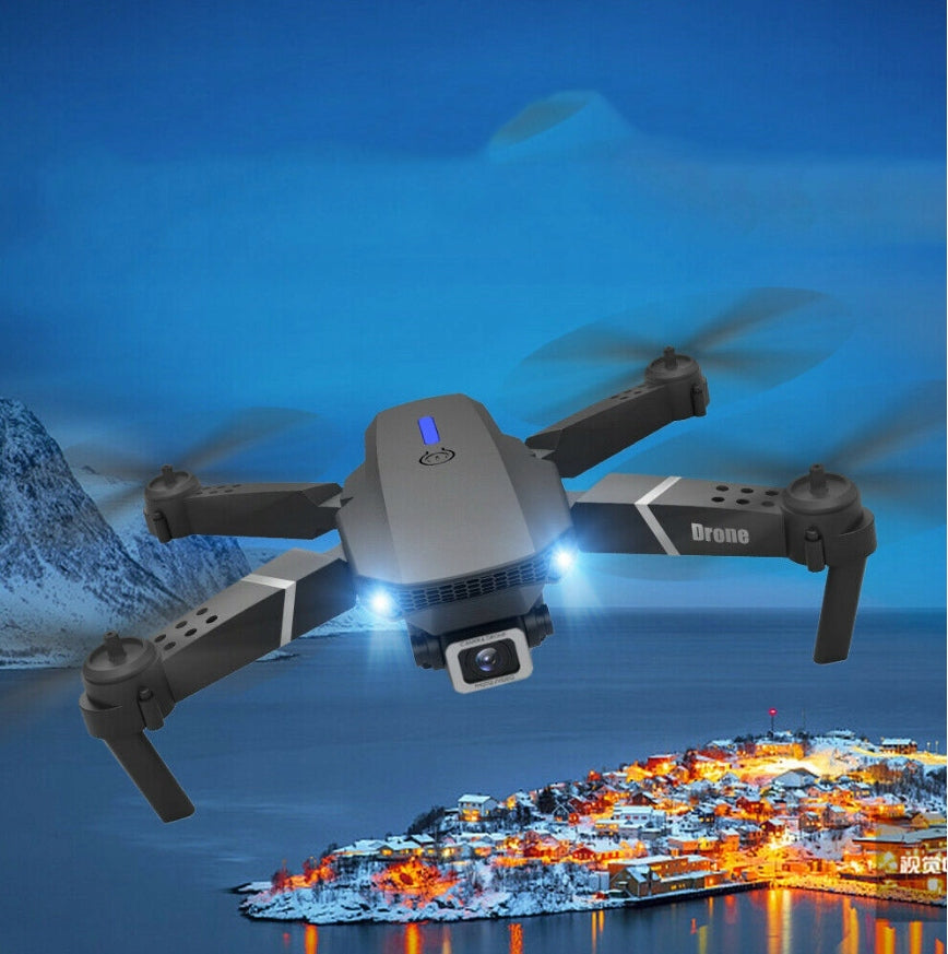 DRONE FOLDING 4K DUAL CAMERA WIFI HEADLESS MODE 3D FLIP FLIGHT TIME Manufacturer code MINI DRON KJ156