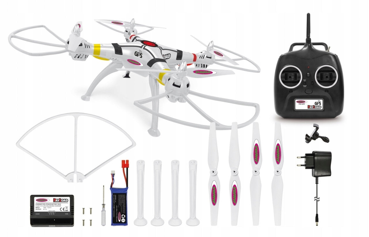 DRONE Jamara PAYLOAD GPS Back ZAWIS Lifting capacity 350 g 40km/h EAN (GTIN) 4042774433970