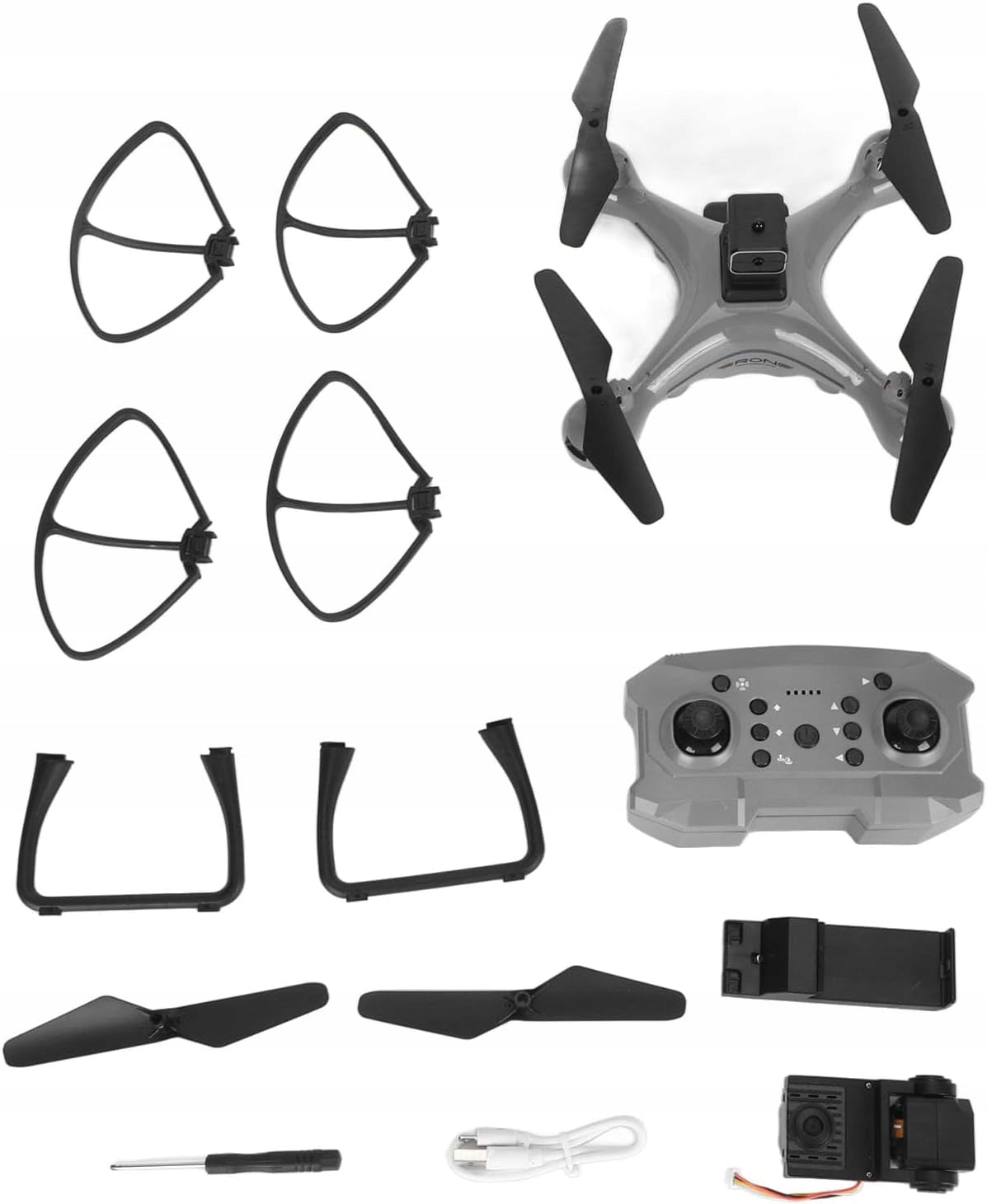 DRONE KY102 RC 4K HD DUAL CAMERA 50X ZOOM AVOID OBSTACLES 360° Model Fockety
