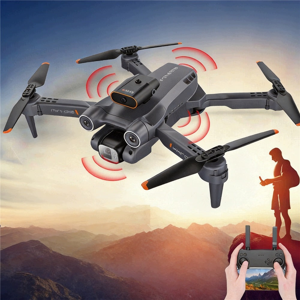 DRONE P12 WITH HD CAMERA DUAL FPV CAMERA AVOID OBSTACLE FOLDING Brand no brand