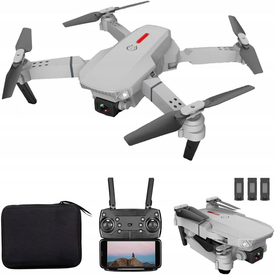 DRONE REMOTE CONTROLLED FOLDING DRONE SELFIE QUADCOPTER WITH HD MINI CAMERA Model RC Qudcopter
