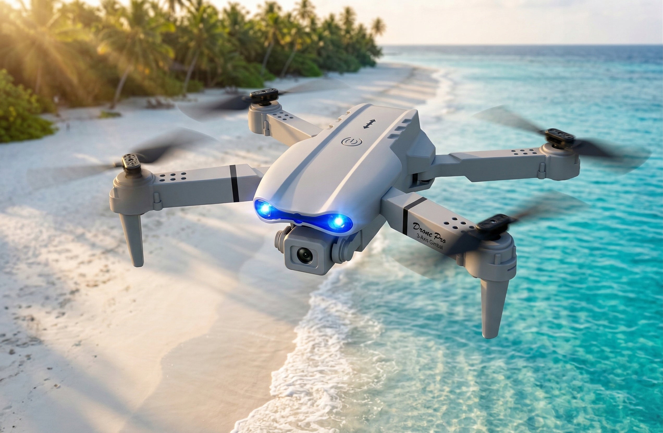 DRONE TECHNOID REMOTE CONTROLLED 3xAKU WIFI CAMERA 500M 45Min 40KM/h PREMIUM Packaging status original