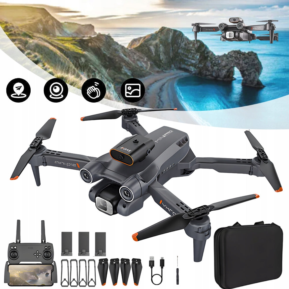 DRONE WITH 2 FPV DRONE CAMERAS WITH HD RC QUADCOPTER DRONE CAMERA FOR KIDS