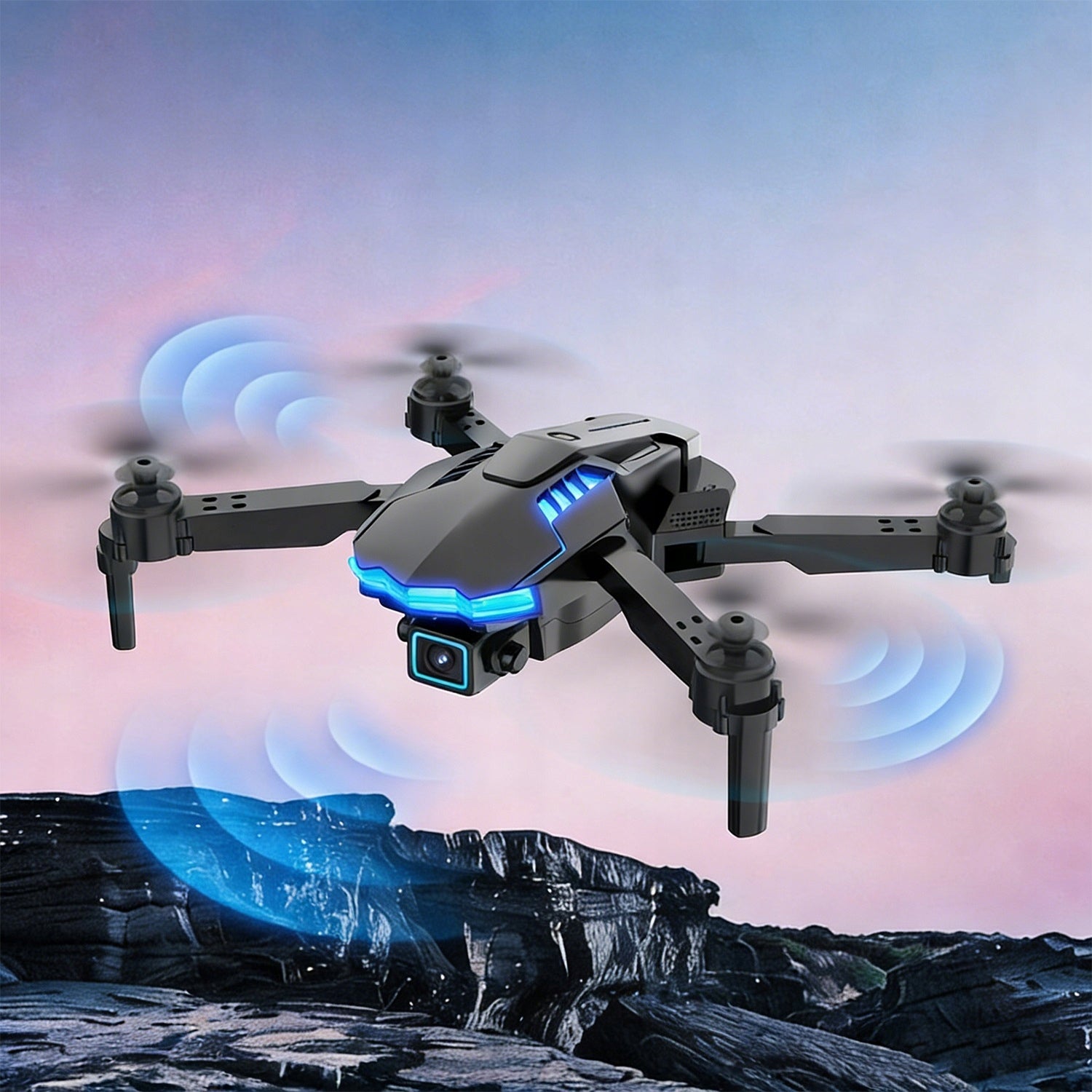 DRONE WITH 4 PROPELLER GUARDS AND CARRY BAG FOR BEGINNERS Manufacturer code 90016TY2367