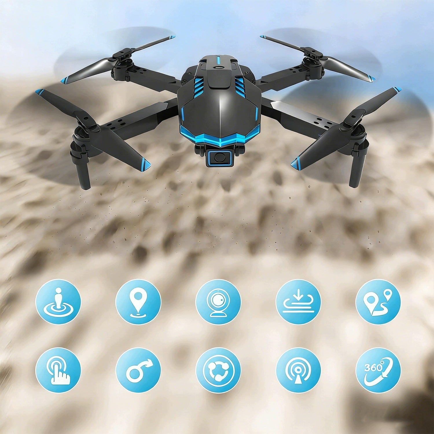 DRONE WITH CAMERA 1080P EDUCATIONAL TOY FOR BEGINNERS
