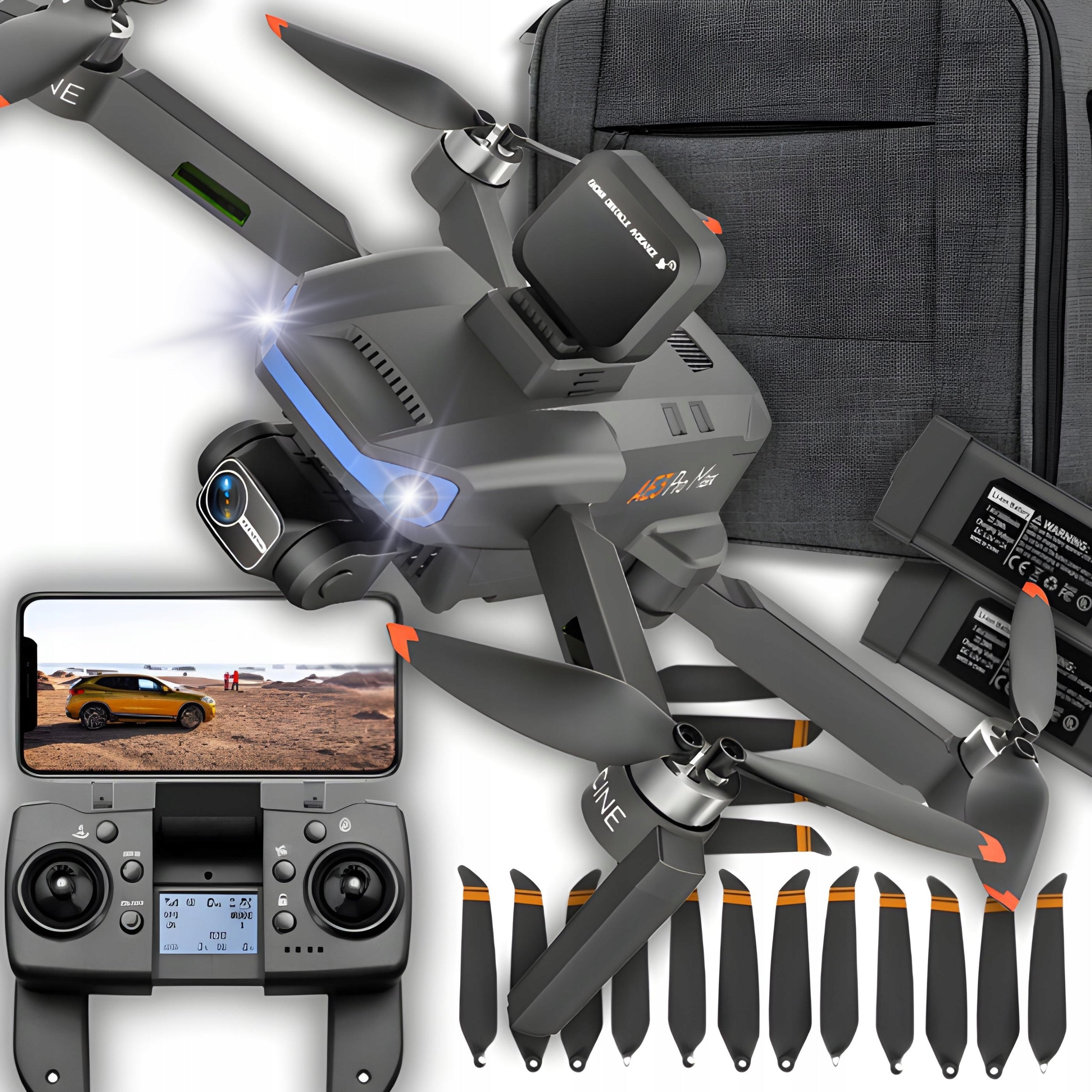 DRONE WITH CAMERA 8K HD AE3 PRO MAX COMBO GIMBAL 5000m
