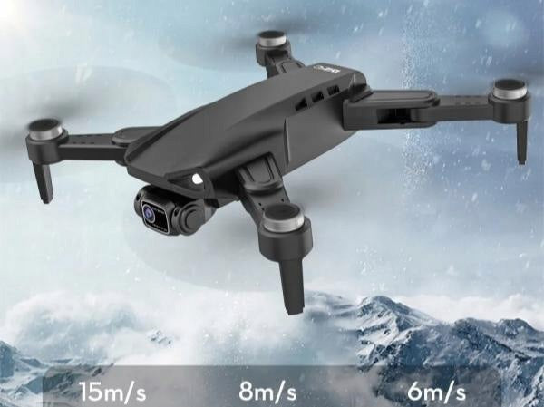 DRONE WITH CAMERA L900PROWiFi GPS RANGE 2000M, 5G WIFI FPV 360° - 3 BATTERIES Manufacturer code DRON BEZSZCZOTKOWY Z WYŚWIETLACZEM