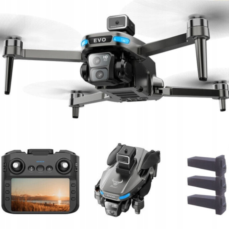 DRONE WITH CAMERA SG901 MAX GPS AVOIDING OBSTACLES 3 BATTERIES 3800 mAh HEADLESS