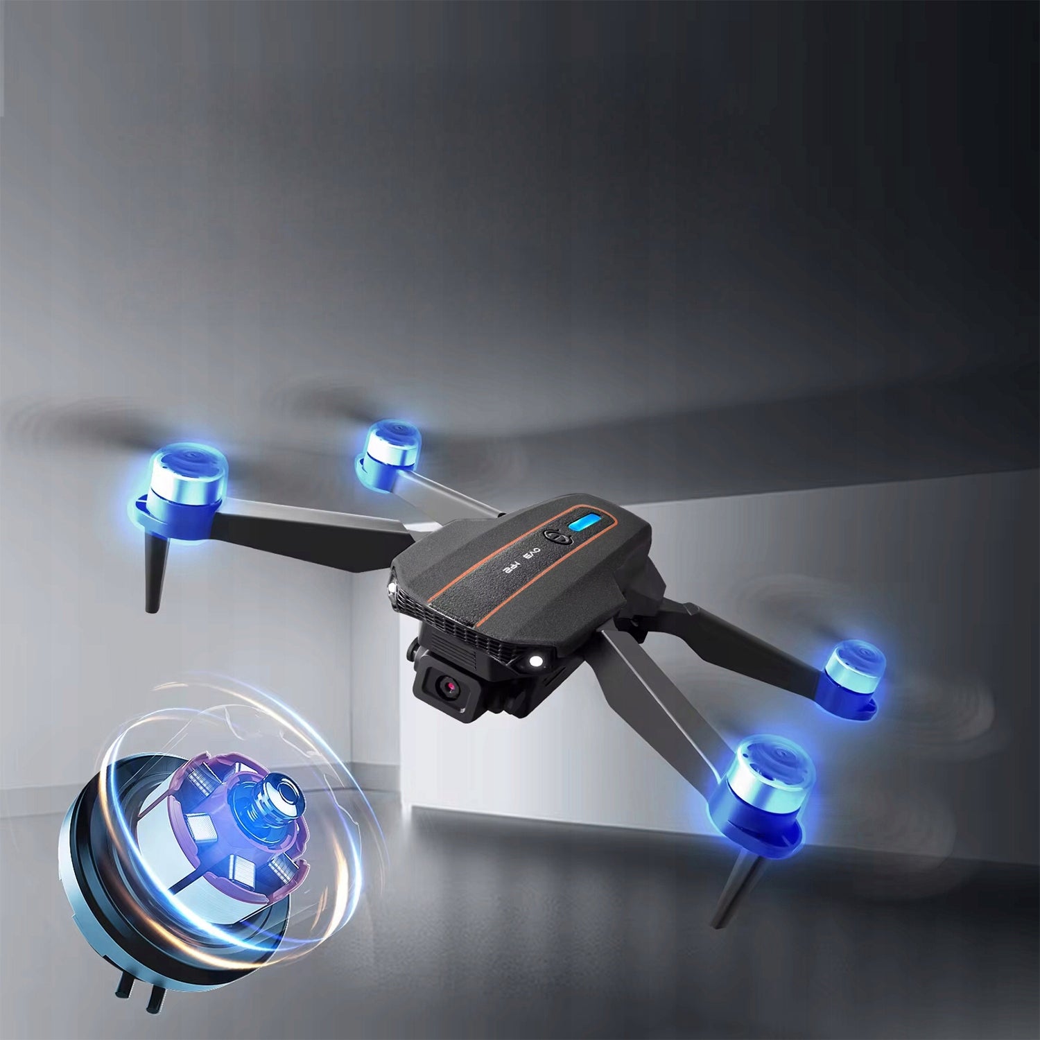 DRONE WITH S91 Wifi CAMERA / DURABLE 3 BATTERIES / CASE Brand Bedee
