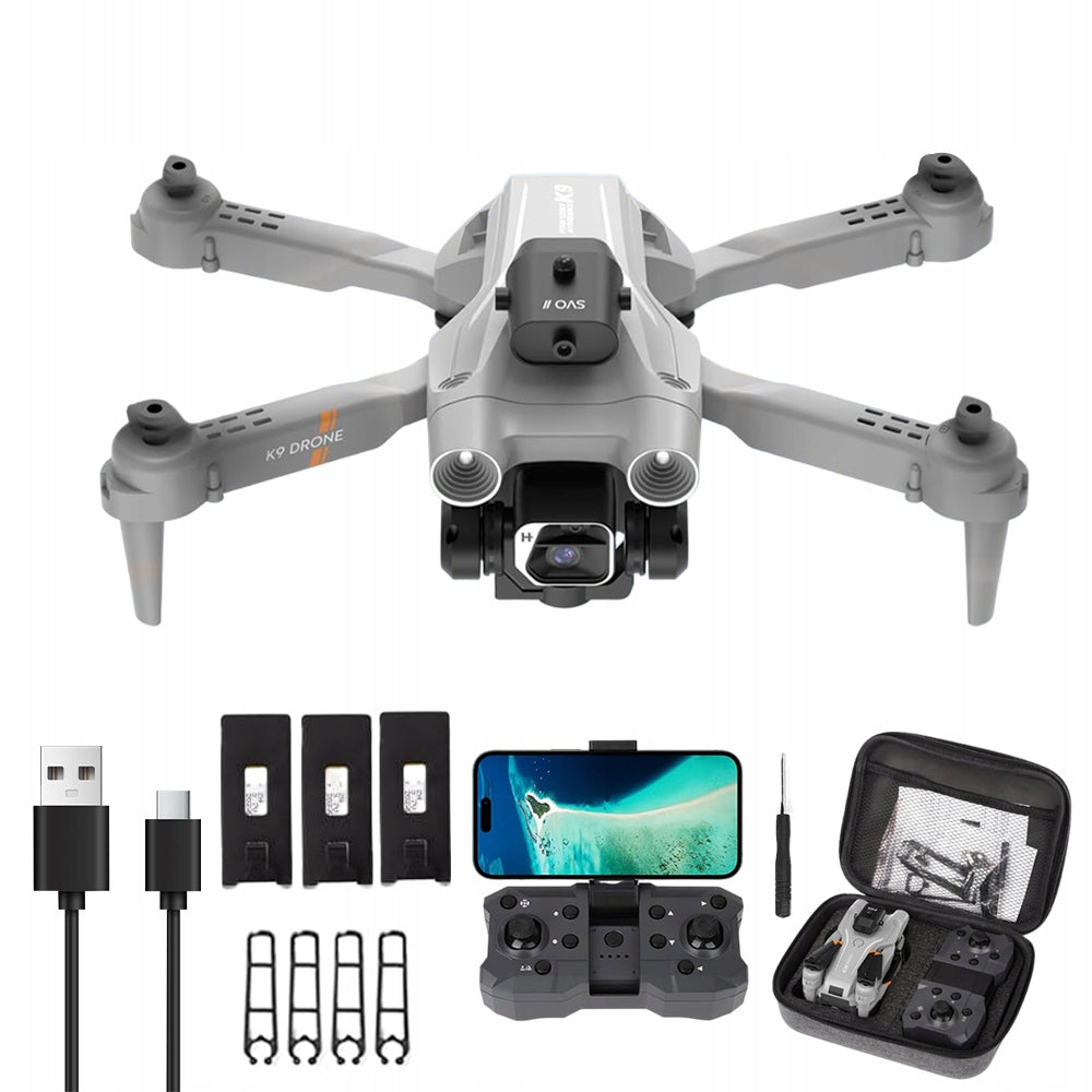 DRONES WITH 4K CAMERA AND HEIGHT STABILIZATION WITH 3 BATTERIES