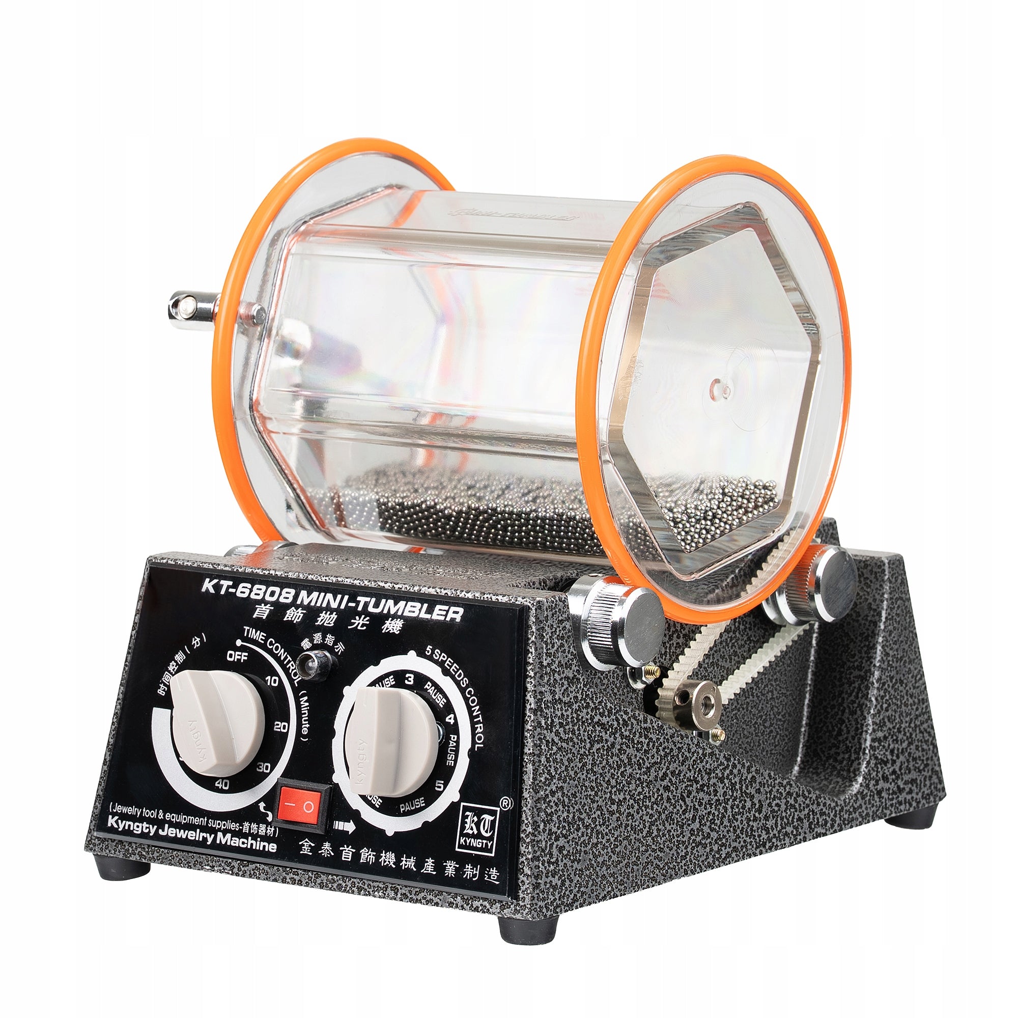 DRUM POLISHER ROTARY JEWELRY POLISHING GRINDER PROFESSIONAL