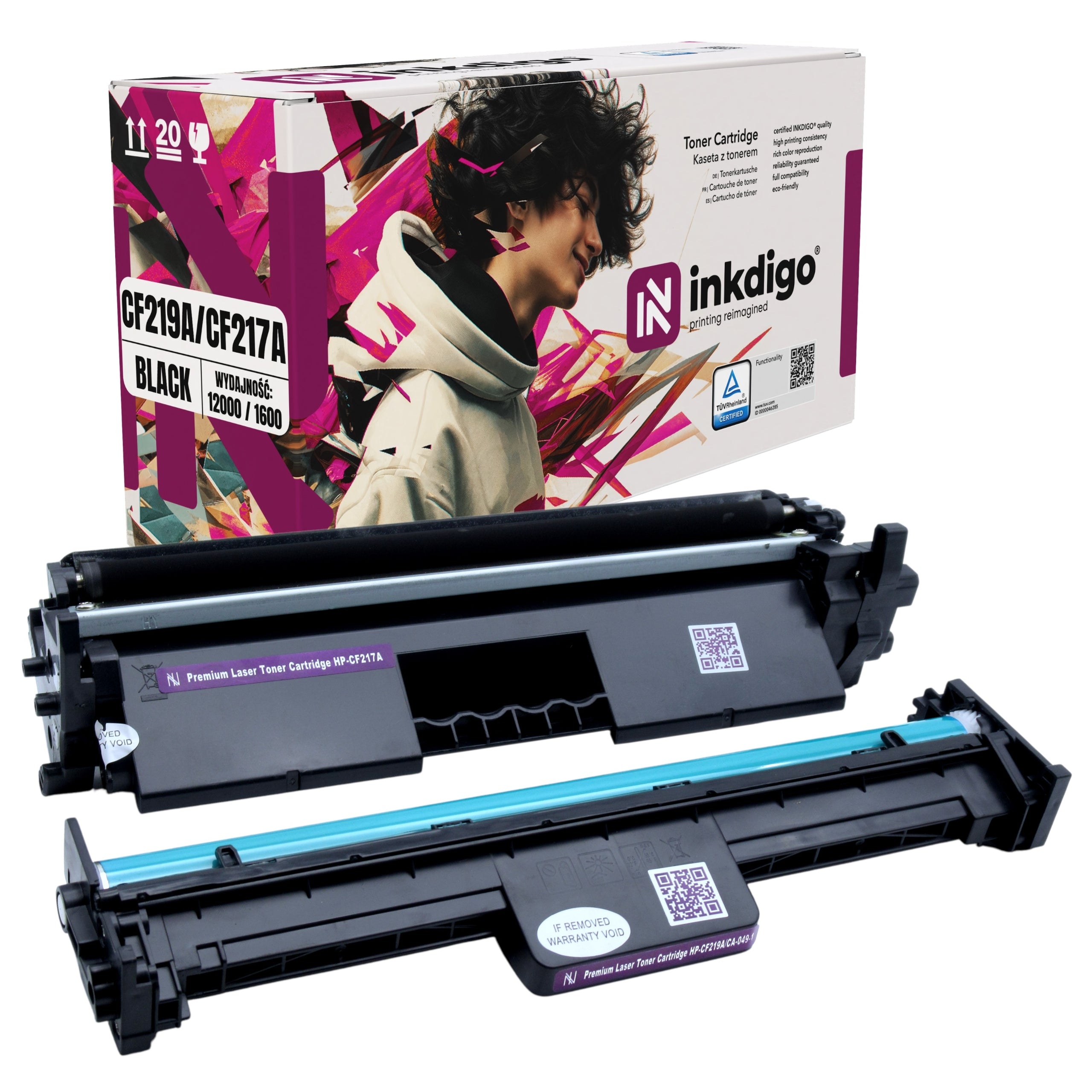 DRUM + TONER FOR HP LASERJET PRO MFP M130FW M130NW HP CF217A XL CF219A
