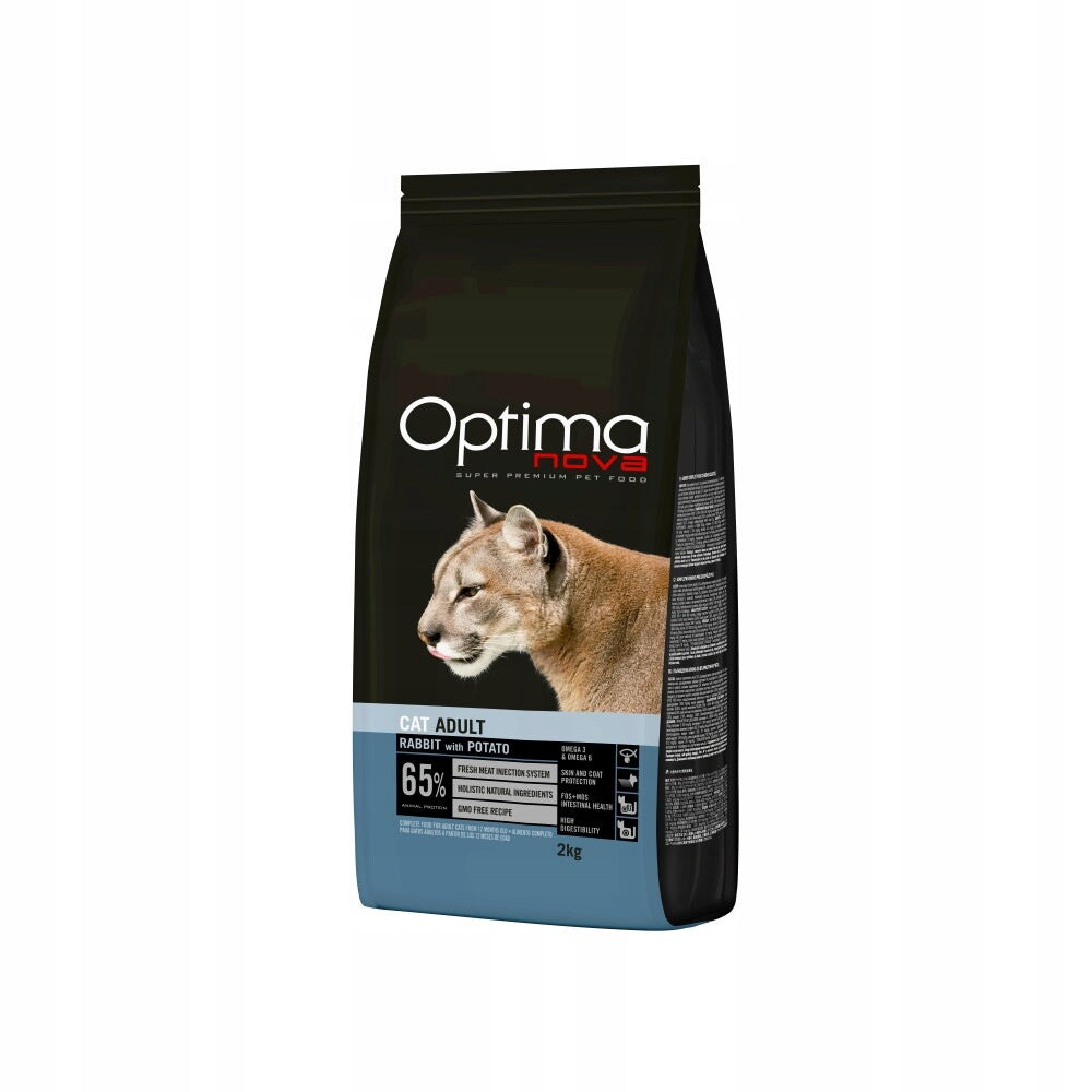 DRY FOOD OPTIMANOVA FOR CATS WITH FOOD HYPERSENSITIVITY RABBIT 2KG