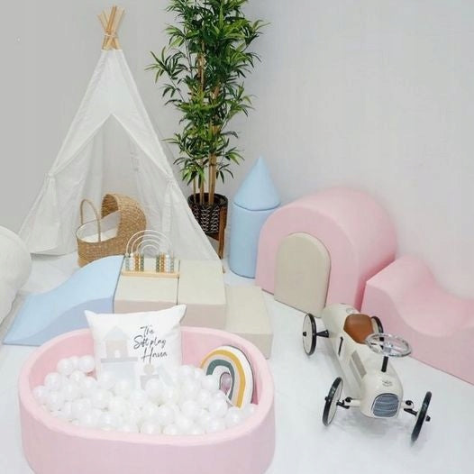 DRY POOL FOR CHILDREN 90x40 ECO LEATHER + BALLS Brand Delsit