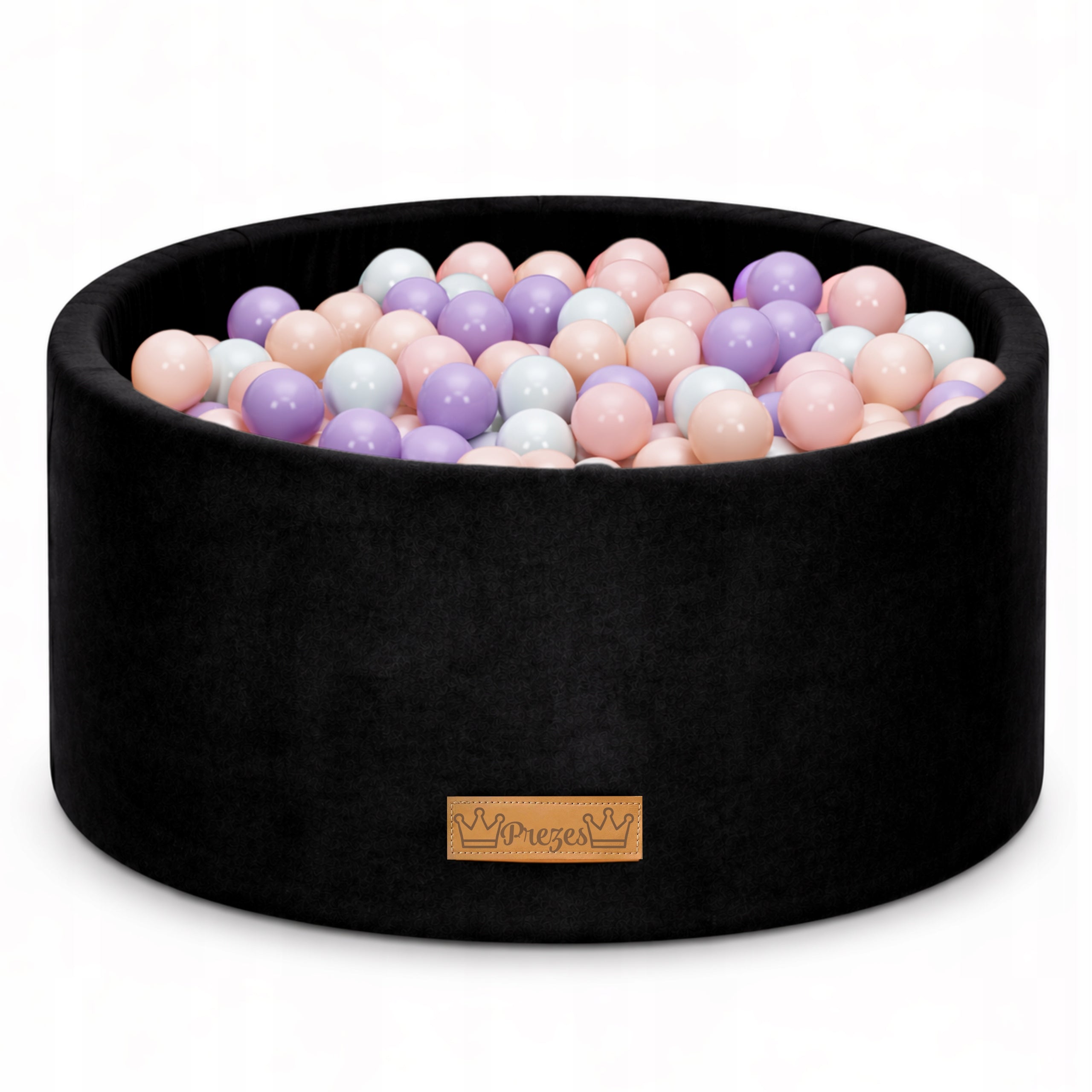 DRY POOL WITH 200 BALLS ENGRAVED FREEBIE BLACK 90X40 COLORS FLUMI